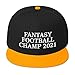 Fantasy Football Champ 2021 Hat (Embroidered Wool Blend Snapback Cap)