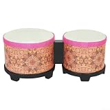 Bongo Drum con motivo subacqueo per lezioni di musica scolastica (struttura