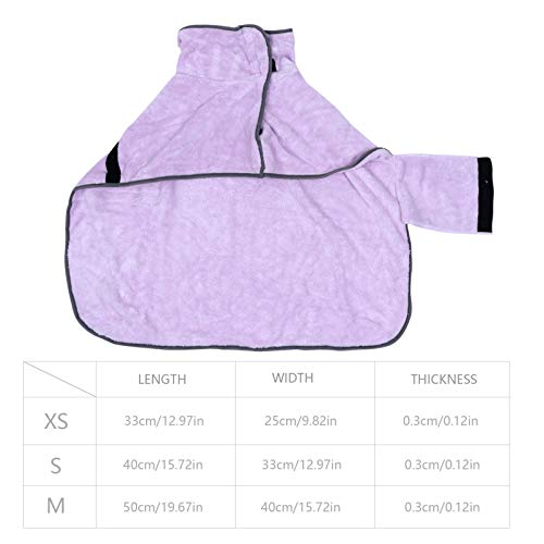 ULTECHNOVO Toalha de Banho para Animais de Estimação Toalha de Banho de Lã de Coral para Animais de