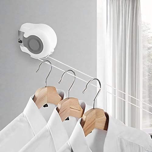 Double corde à linge murale de 26 m pour supprimer les tancarvilles - 3