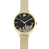 サラミラーロンドン SARA MILLER LONDON リーフウオッチ LEAF WATCH レディース時計 腕時計 メッシュベルト 34mm SA4020 [並行輸入品]
