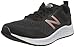 New Balance Damen Fresh Foam Arishi V3 Straßen-Laufschuh, Black White Rose Gold, 38 EU
