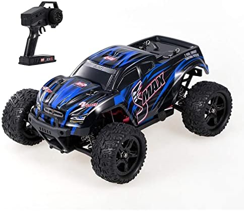 STSEEACE RC Cars for Adults 1:16 Scale RC Car, 2.4G 4WD High Speed 35 Km/h All Terrains Electric Off Road Remote Control Truck, Gifts for Adults and Children