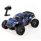 STSEEACE RC Cars for Adults 1:16 Scale RC Car, 2.4G 4WD High Speed 35 Km/h All Terrains Electric Off