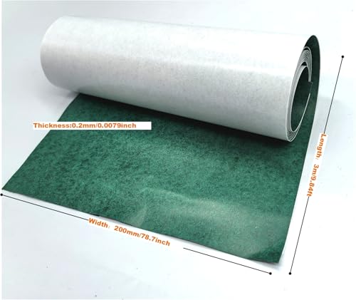 Image of Electrical Insulating Adhesive Paper, 150mm(5.91in) Width, 3m Length, 0.2mm Thickness, Green Self-Adhesive Battery Pack Insulator for 18650, 21700, 26650 Batteries
