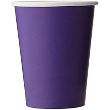 Creative Converting Paper Hot/Cold Cups, 9-Ounce., Purple Color, Package of 24