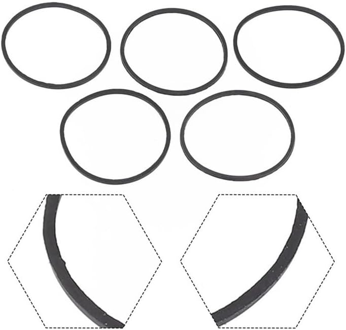 5pc Carburetor Float Bowl Gaskets O-Rings Fits For 693981 280492 111000 2069316 Sealing Ring Lawn Mower Parts