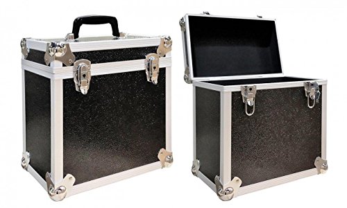 Neo Media12-Inch 50 LP DJ Storage Box - Black