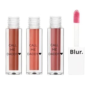 Blur 3 Matte Nude Liquid Lipstick bundle | CALL ME DADDY | Transfer Proof | Beige, Pink, Brown at 1299