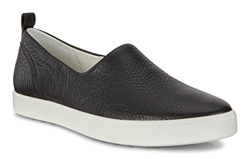 ECCO Women's Slip On Trainers, Black Black 1001, Womens 8