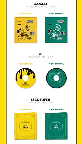 Mini album Into The Light de Lightsum version classe avec affiche - 3