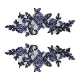 [Multifonctionnels] : Ces appliqués en dentelle brodée sont idéaux pour le scrapbooking, la décoration, la confection de nœuds pour cheveux, l'embellissement de cartes, les compositions florales, l'emballage cadeau, etc