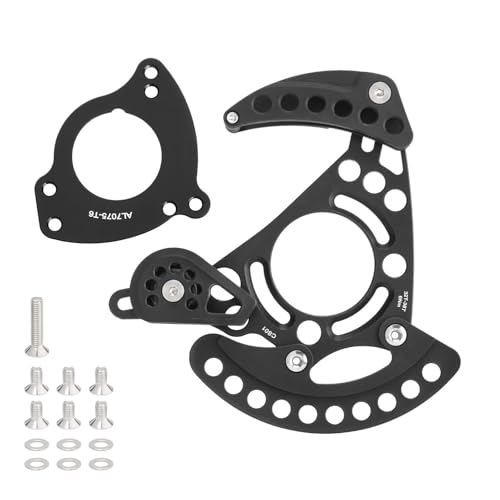 Stabilisateur de chaîne vélo alu pour sorties vtt sans déraillement