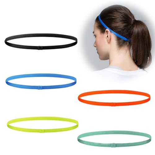Bandeaux sportifs pour enfants, 5 pcs, élastiques,...