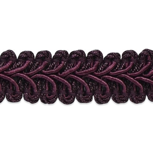 Expo International Alice Classic Woven Braid Trim, 20-Yard, Eggplant #TOP5
