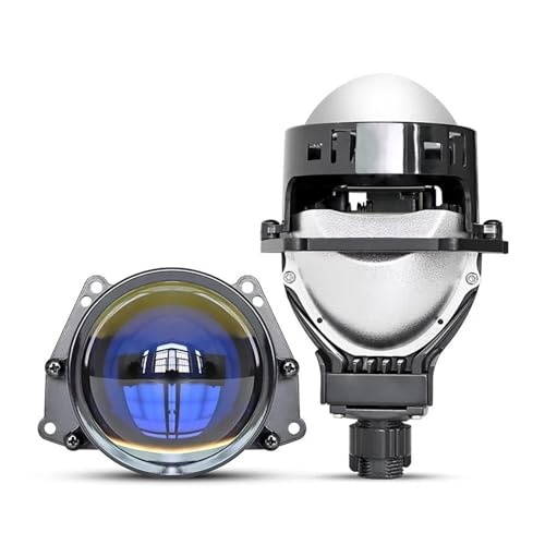 Lentille Hyperboloïde Bi Projecteur LED 3 Pouces pour Rénover les Phares Ternes