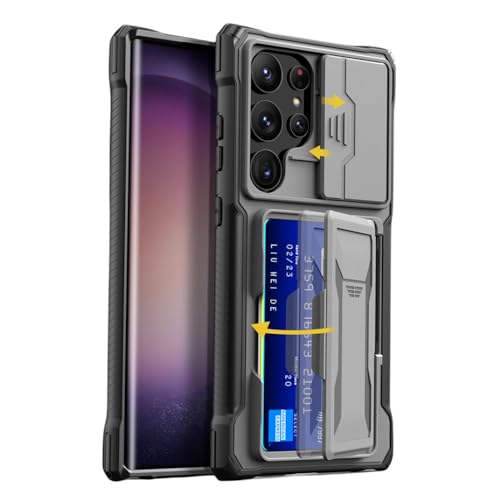 Étui pour Samsung S24Ultra avec fenêtre coulissante pour vos voyages