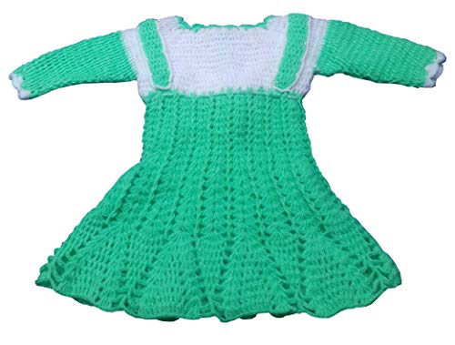Image of Kuku Hosiery Hand Made Woolen Girls Frocks