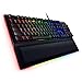 Razer BlackWidow Elite Mechanical Gaming Keyboard: Green Mechanical Switches - Tactile & Clicky - Chroma RGB Lighting - Magnetic Wrist Rest - Dedicated Media Keys & Dial - USB Passthrough