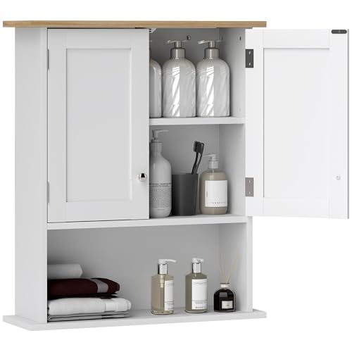 YINFITIN 24" Space-Saving Bathroom Organizer Set, Stylish Cabinets with Modern