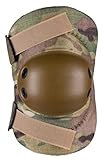 ALTA 53010.16 AltaFLEX Elbow Protector Pad, MultiCAM Cordura Nylon Fabric, AltaGrip Fastening, Flexible Cap, Round, Coyote