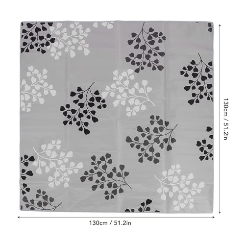 Tapis de sol pour chaise haute imperméable et lavable multifonction