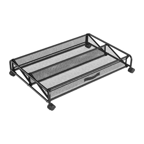 Milageto Zapatero Debajo de la Cama Organizador de Zapatos con Ruedas Fácil de Guardar Zapatero Debajo de la Cama Contenedor de Almacenamiento para Mocasines
