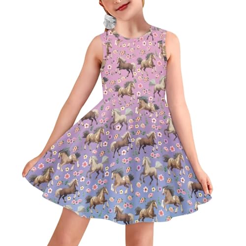 YEXIATODO Cute Dress for Girls 3-16 Teen Girl Trendy Clothes Casual Summer