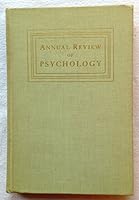 Annual Review of Psychology: Volume 3 B002QBC630 Book Cover