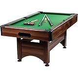 GAMES PLANET 6 ft Billardtisch Trendline“ + Zubehör, 9 Farbvarianten, 184x108x82 cm (LxBxH)