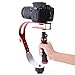 Produktbild Hand Stabilizer SLR DV und Kamera Gummigriff Aluminiumlegierung Drehbare Tragehilfen Rot & Super Angebot