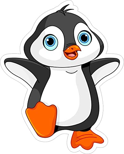 Skywalk Funky Decorative Wooden Penguin Fridge Magnet,Perfect for Decoration and Animal Lovers