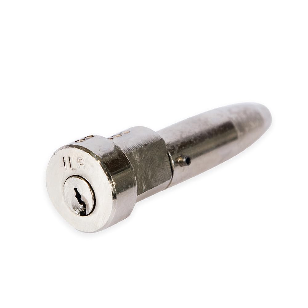 ILS Round Cylinder Bullet Lock for Securing Roller Shutter Doors (Keyed Alike)