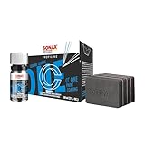 SONAX CC ONE Ceramic Coating | Easy Application for Long-Lasting Paint Protection | Up to 3 Years Durability | Enhances Color & Shine | Hydrophobic Barrier for Paint, Chrome, Glass & Rims | 50 ml