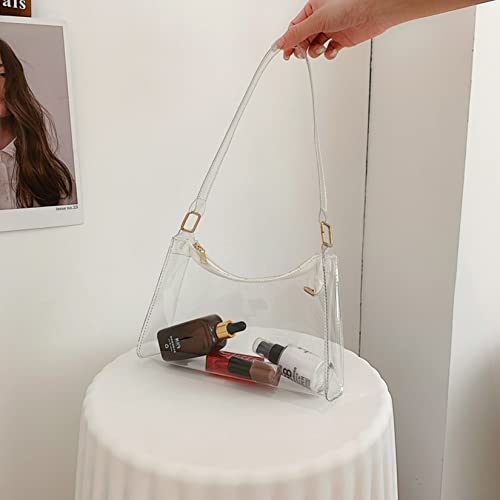 Clear Bag for Stadium Events Women's Purse Handbags Small Purse shoulder bag Crossbody Bag4