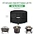 NEVERLAND Fire Pit Cover Round, Waterproof Outdoor Firepit Covers Round for 22-36 Inches 600D Oxford Heavy Duty Patio Gas Fire Pit Covers with 4 Buckle Straps and Air Vents, 36 x 24 Inch Black