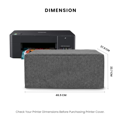 Image of Alifiya Dust Proof Washable Printer Cover for Brother DCP-T420W / DCP-T520W / DCP-T510W All-in One Ink Tank Color - Grey