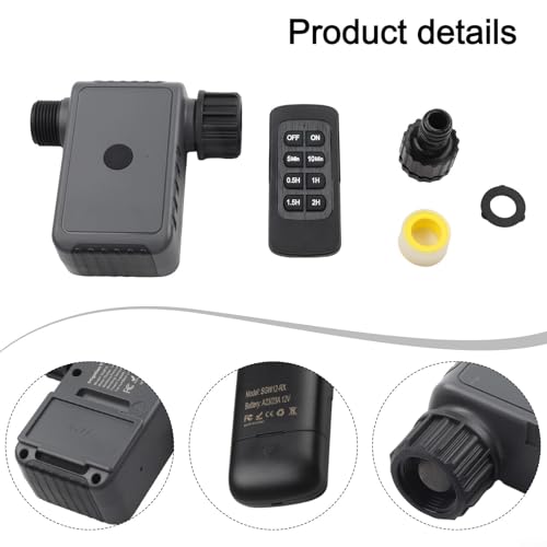 Minuteur d'irrigation intelligent lot de 2 avec programmation automatique et télécommande - 8