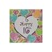 Heart Whimsy Happy 16th 16 Count 9 7/8 X 9 7/8 Napkins
