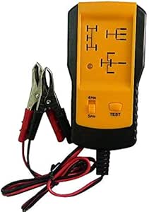 Testeur De Relais Automobile 12V, Vérificateur De Batterie De Voiture Outil De Diagnostic Avec Pinces Testeur De Relais Pour Bateau Moto Voiture 90476953