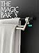 Bathroom Towel Bar Extender, The Magic Bar, Doubles Your Towel Space Fits Almost Any Towel Bar or Shower Walls, Faster Drying, No Tools Required, Expands from 14.5 to 25.5 Inches, Chrome (Double)