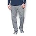 Under Armour Men's Rival Fleece Pants, True Gray Heather/Black, Large