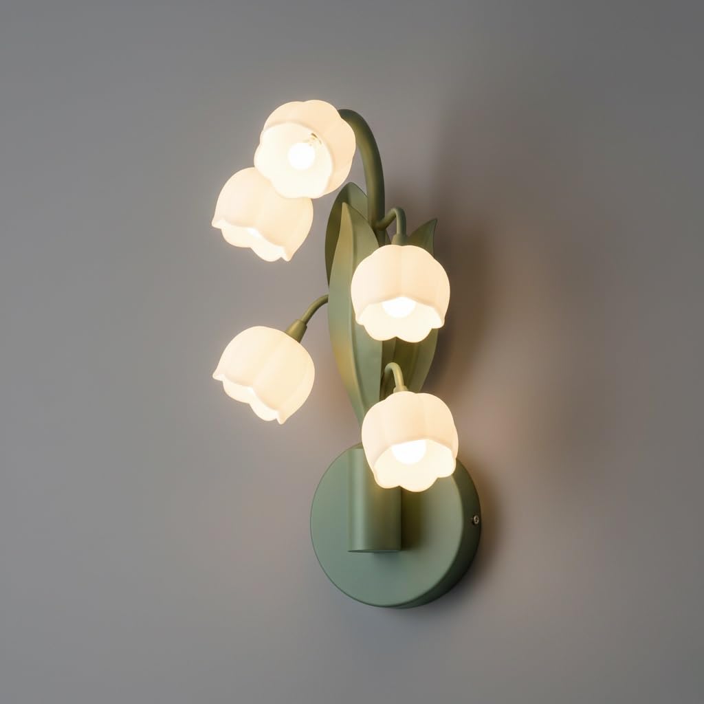 Lámpara de pared moderna contra luces deslumbrantes con pantalla de policarbonato