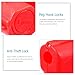 Healeved 100pcs Anti-Theft Peg Hook Locks for Retail Pegboard Display Security, Plastic Red Head Locking Clips, Industrial Store Merchandise Protection