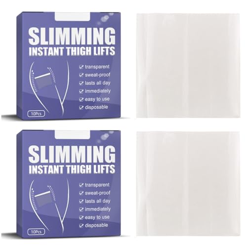 20pcs Nastro Per Il Corpo Per Nastro Di Sollevamento Della Coscia, Sollevatori Di Gambe E Coscia, Smettizzazione Patch Serraggio Delle Gambe, Patch Corpo Invisibile Prova Sudore Tutto Giorno