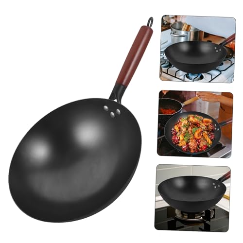 Wok Tradicional de Hierro COLLBATH Antiadherente miniatura 7