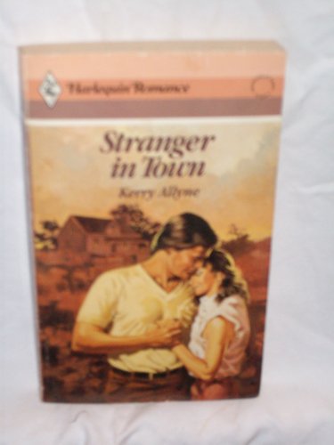 Stranger in Town (Harlequin Romance #2761) 0373027613 Book Cover