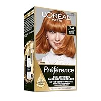L'Oréal Paris Préférence Permanent Hair Colour - 7.4 Mango Copper