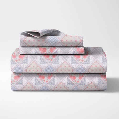 Image of Amazon Brand - Umi King Size Cotton Bedsheet 90x108 Inches with 2 Pillow Covers | Soft 210 TC Pure Cotton | Beautiful Elegant Design Double Bed Sheet