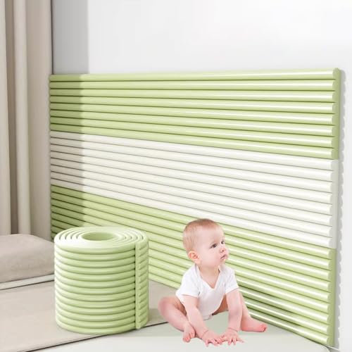 Revestimiento de Pared para niños con Autismo: Paneles de Pared Acolchados Suaves para Dormitorio/Sala de Juegos/guardería, Paneles de Pared tapizados para Cortar y Pegar, cabecero Autoadhesivo,